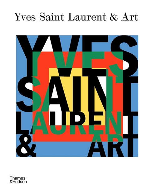 ysl and art book|saint laurent book.